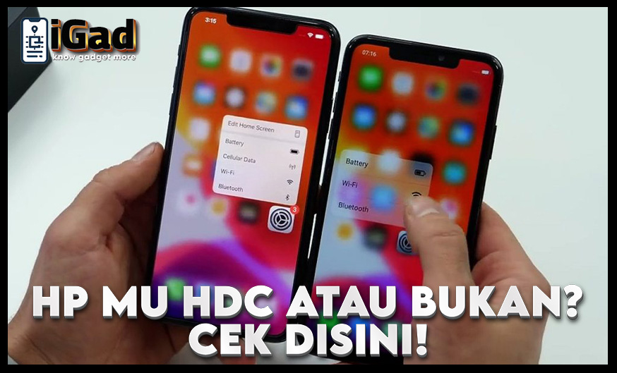 Handphone HDC Tingkat Kemiripan 99%