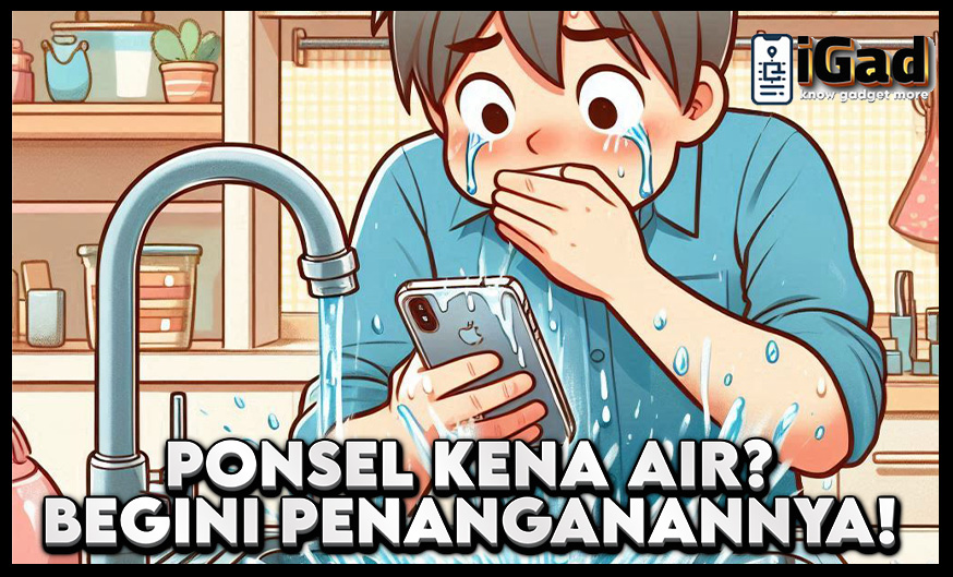 Ponsel Kena Air? Begini Penanganan Pertamanya!