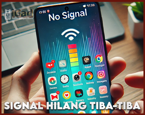 Handphone Hilang Sinyal, Cek Sebabnya Disini!