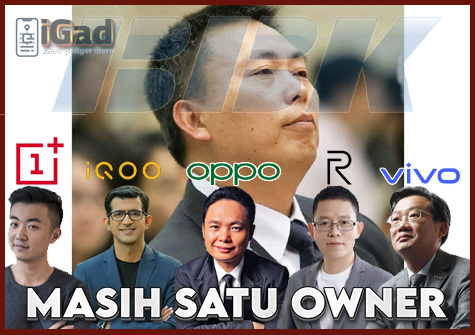 OPPO, Realme dan Vivo Masih Satu Owner?