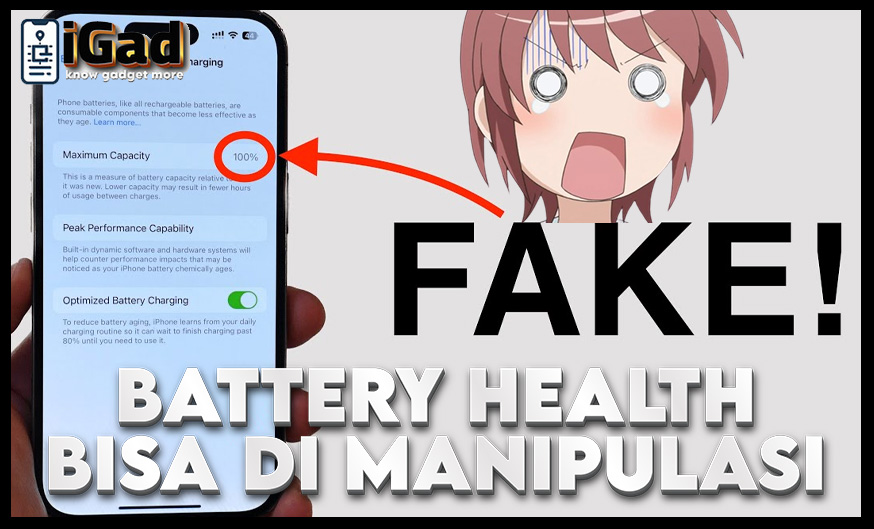 Manipulasi Battery Health pada iPhone Fakta dan Cara