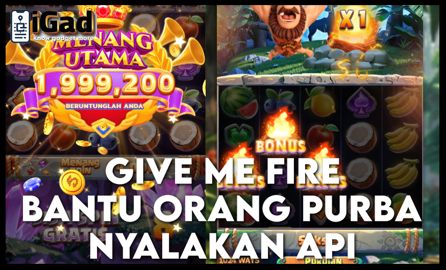 Give Me Fire! Bantu Manusia Purba Nyalakan Api