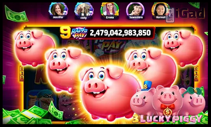 3 Lucky Piggy