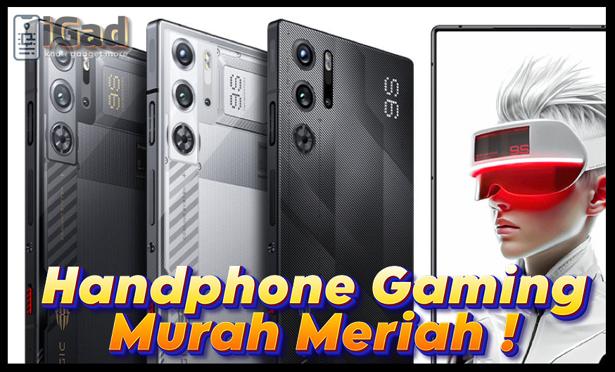 ZTE Nubia Red Magic 9 PRO Handphone Gaming Murah Meriah