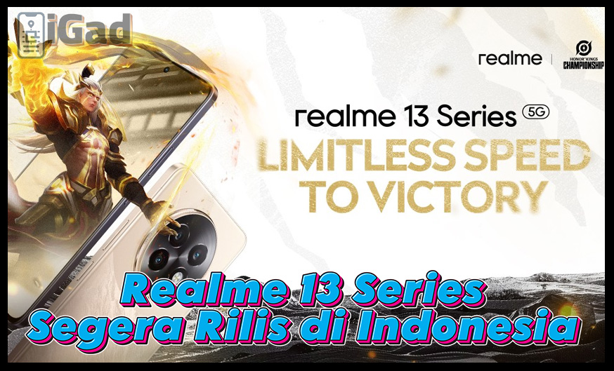 Handphone Gaming Realme 13 Series Segera Hadir di Indonesia