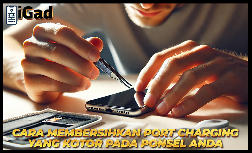 Cara Membersihkan Port Charging yang Kotor Pada Ponsel Anda!