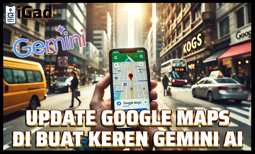 Google Maps dapat Update, Makin Canggih Berkat AI Gemini