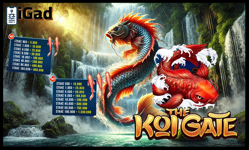 KOI GATE GAME FAVORIT RTP8000