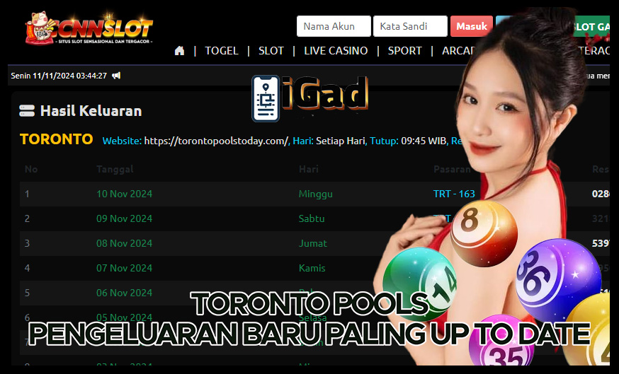 Keunggulan Toronto Pengeluaran Togel Online Baru