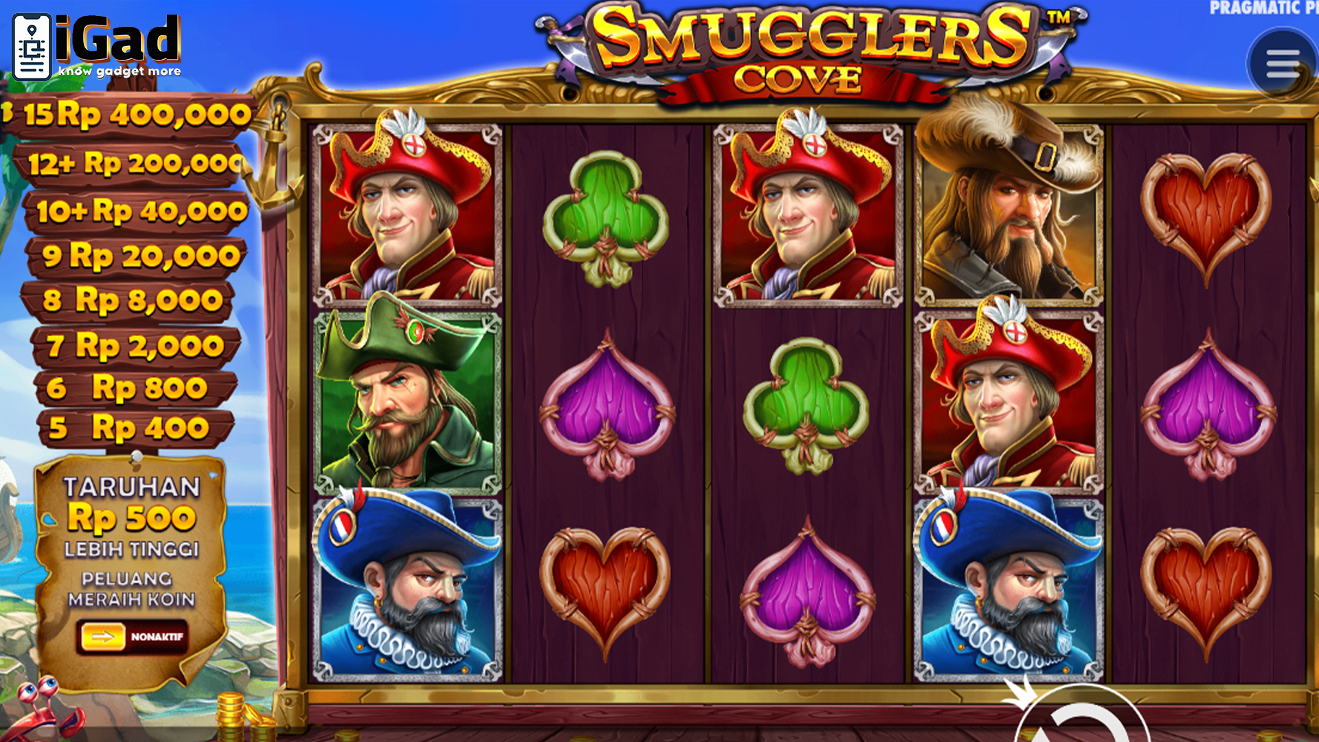 Penuhi Kantongmu dengan Jackpot di Slot Smugglers Cove