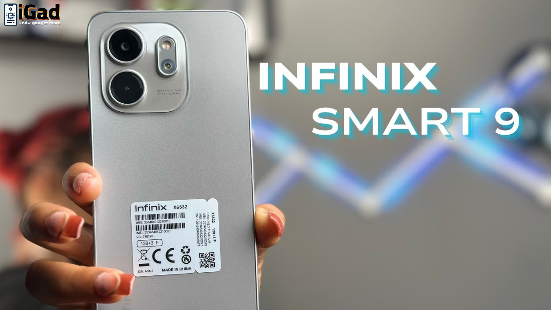 Infinix Smart 9: Desain Modern dengan Performa Maksimal